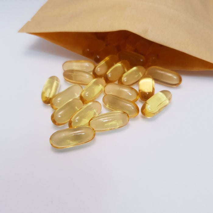 Flaxseed Oil Capsules 1000mg, Cold Pressed Omega 3 6 9 Vegetarian & Vegan Softgels