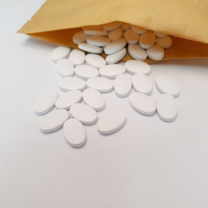 Glucosamine 400mg, Chondroitin 100mg,  MSM 50mg and Vitamin C 60mg tablets