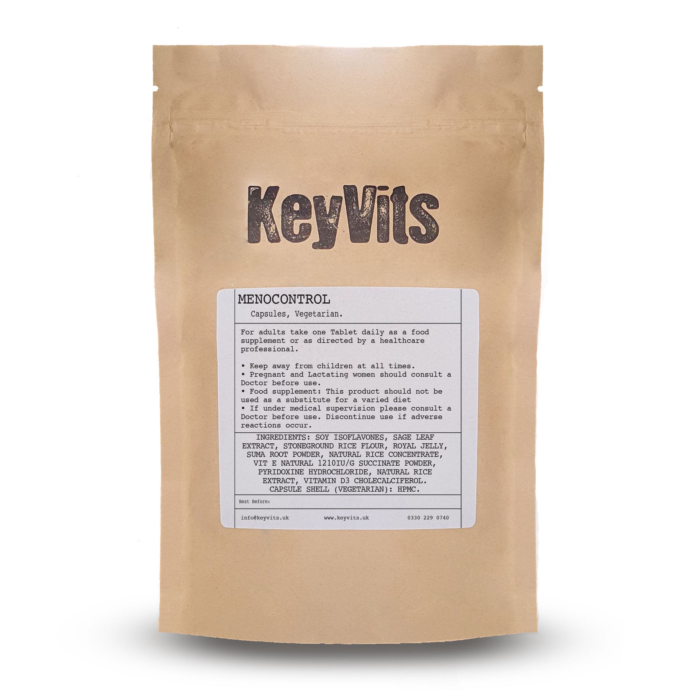 Menopause, SOYA Isoflavones with Sage, Ginseng & Royal Jelly, MenoCont